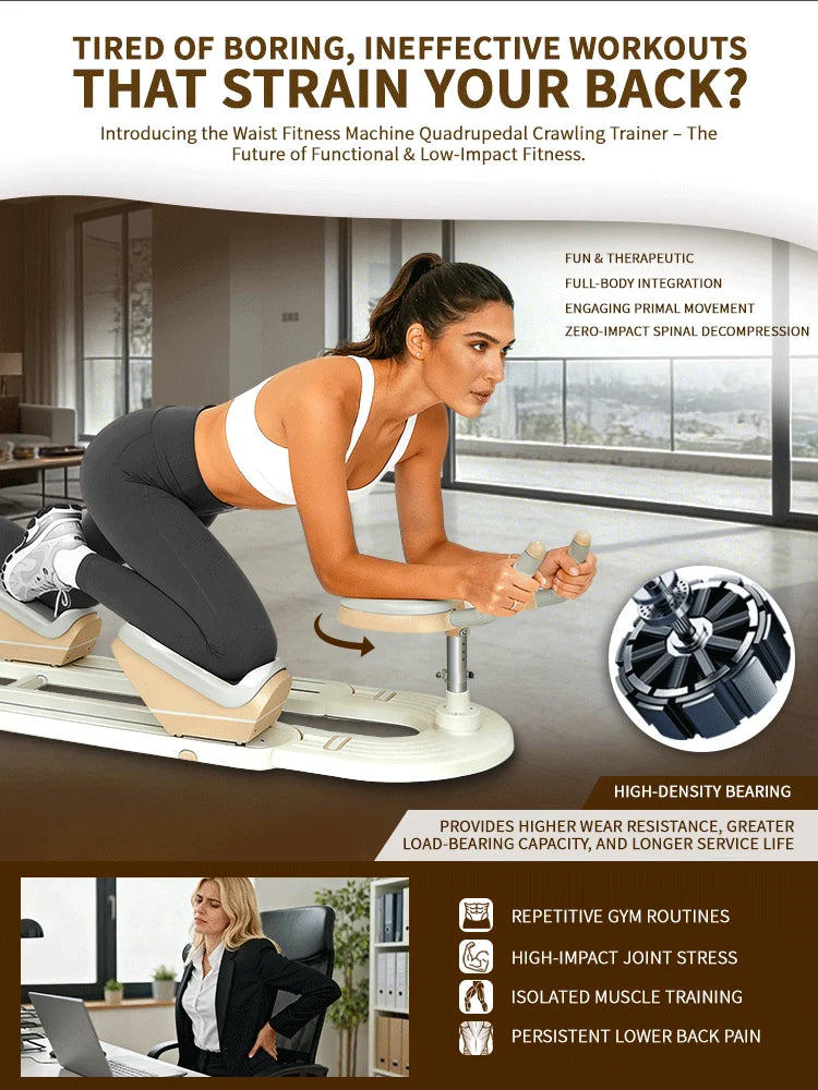 Detachable Spinal Twist Back Stretch Trainer For Waist Workout