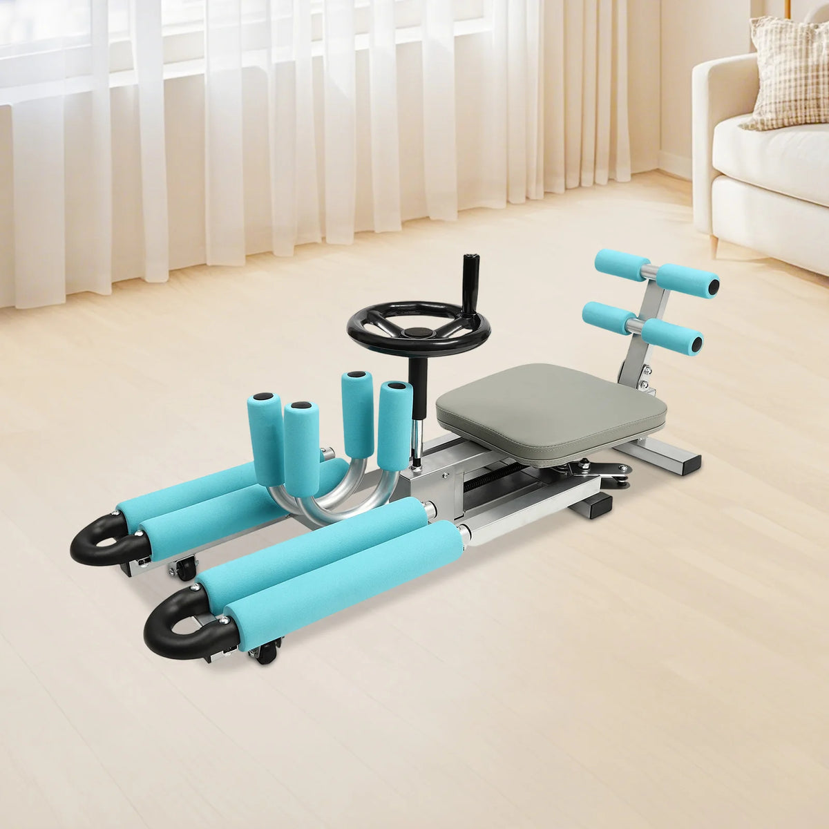 Heavy Duty Adjustable Leg Stretcher Machine For Flexibility Training