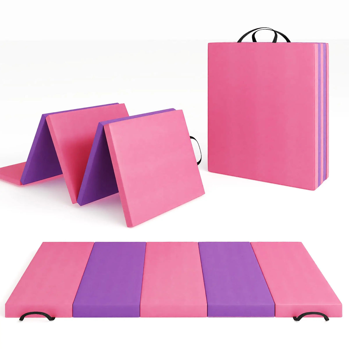 HiMISS Professional Foldable Gymnastics Exercise Mat For Home Use