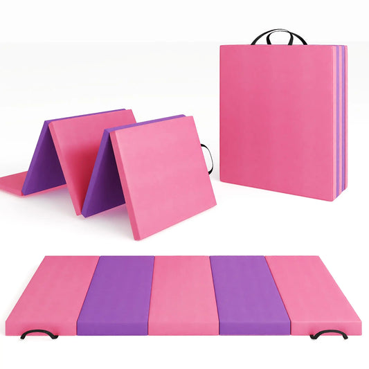 HiMISS Professional Foldable Gymnastics Exercise Mat For Home Use