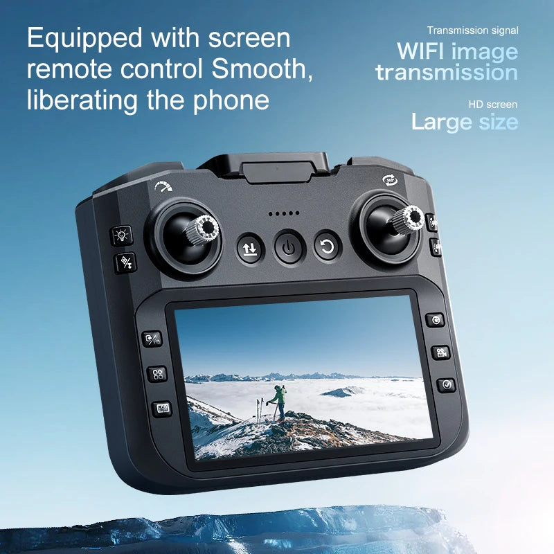 Evanovm K21Max Drone With Built In Screen And Auto Return