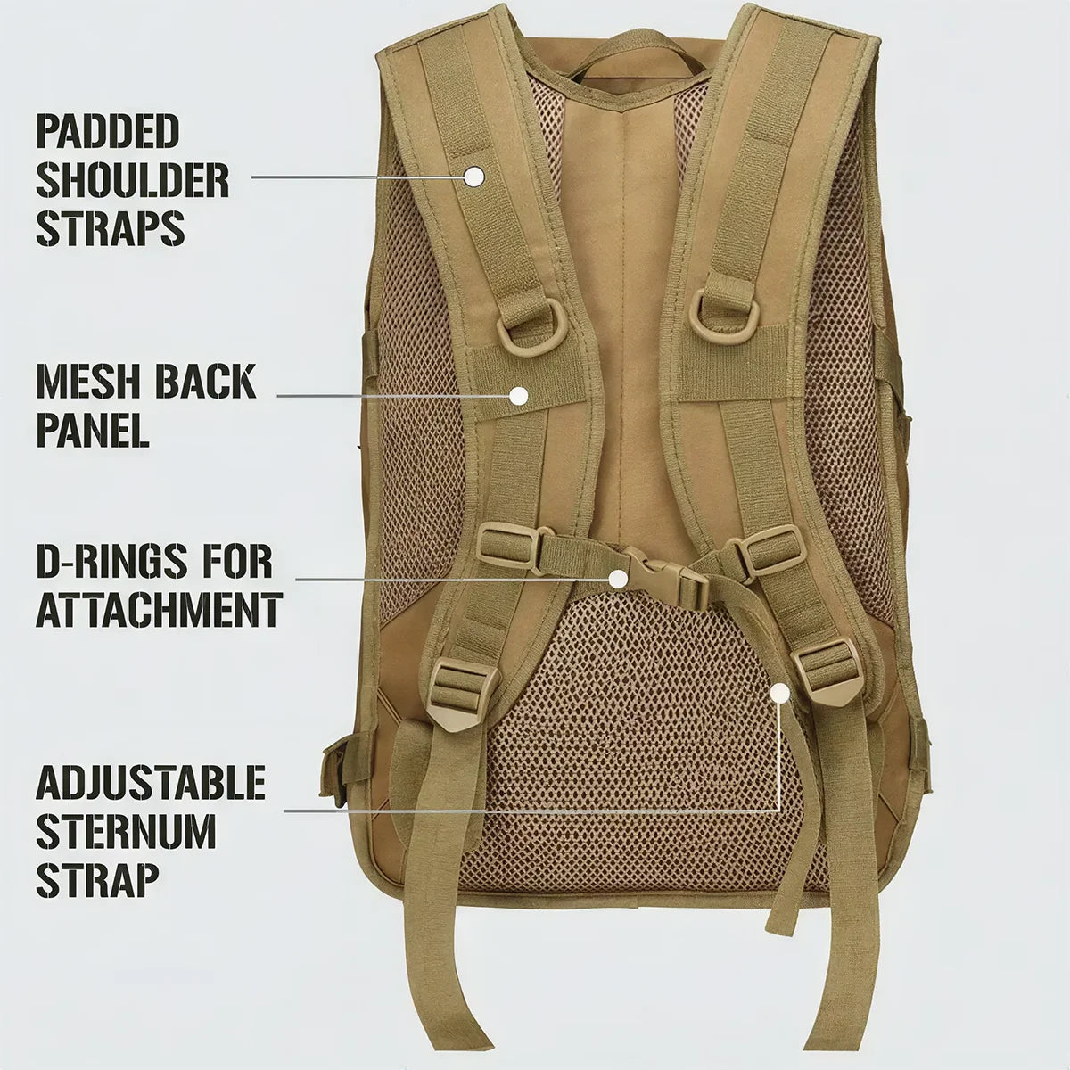 ReFire Gear Durable Hunting Rucksack With Molle System