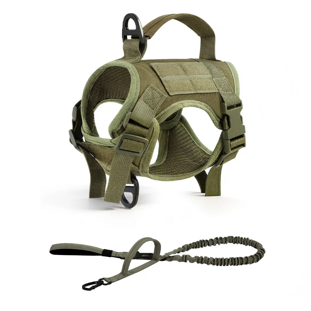 Petavel Tactical Cat Harness Vest With Handle And Leash Set