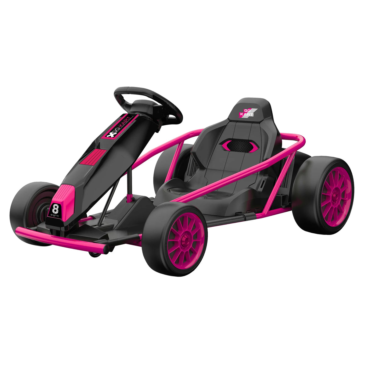 HiMISS 24V Electric Kids Drift Go Kart With Music USB
