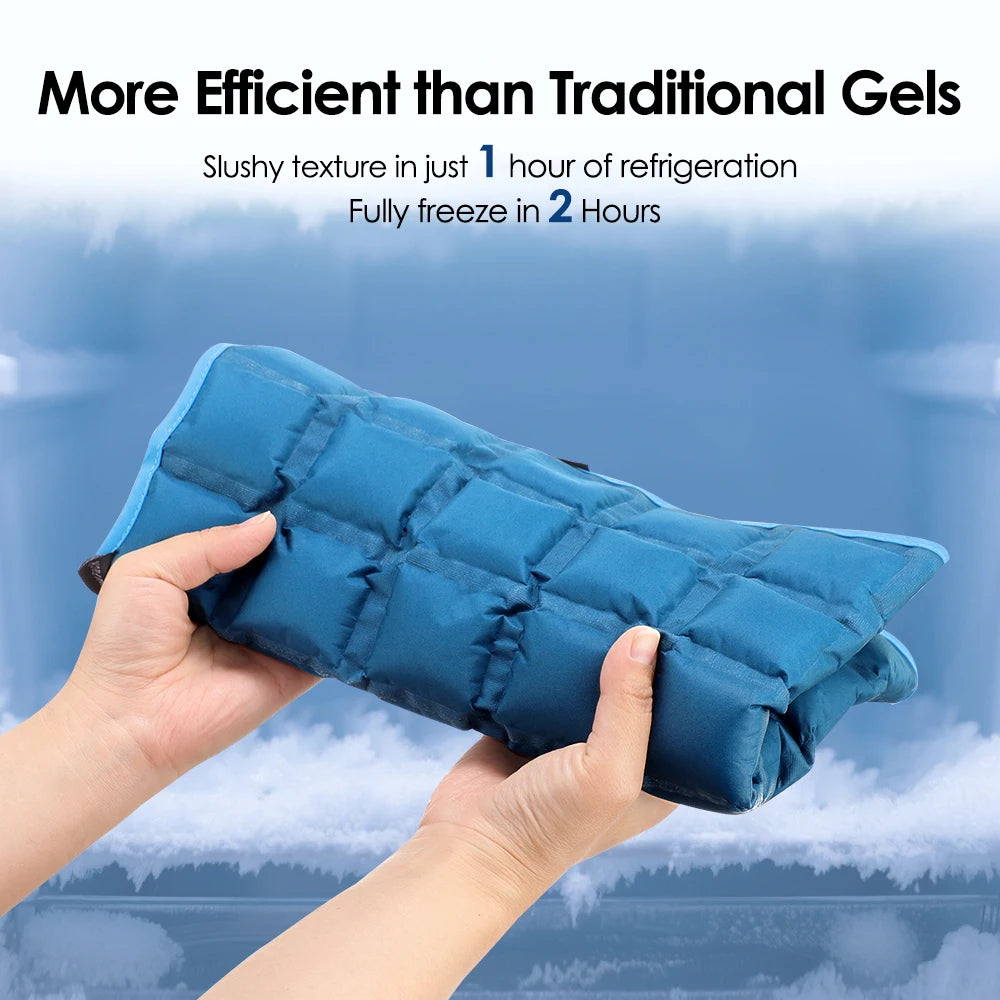 Hailicare Reusable Hot Cold Gel Pack For Muscle Massage