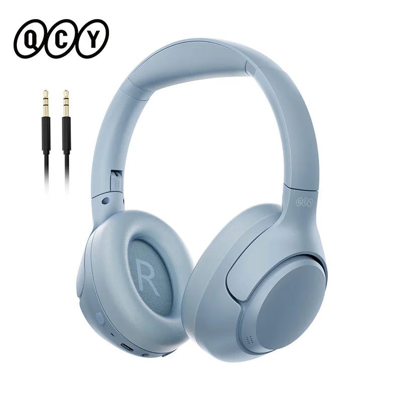 QCY H3 ANC Wireless Headphones With Hybrid Noise Cancellation