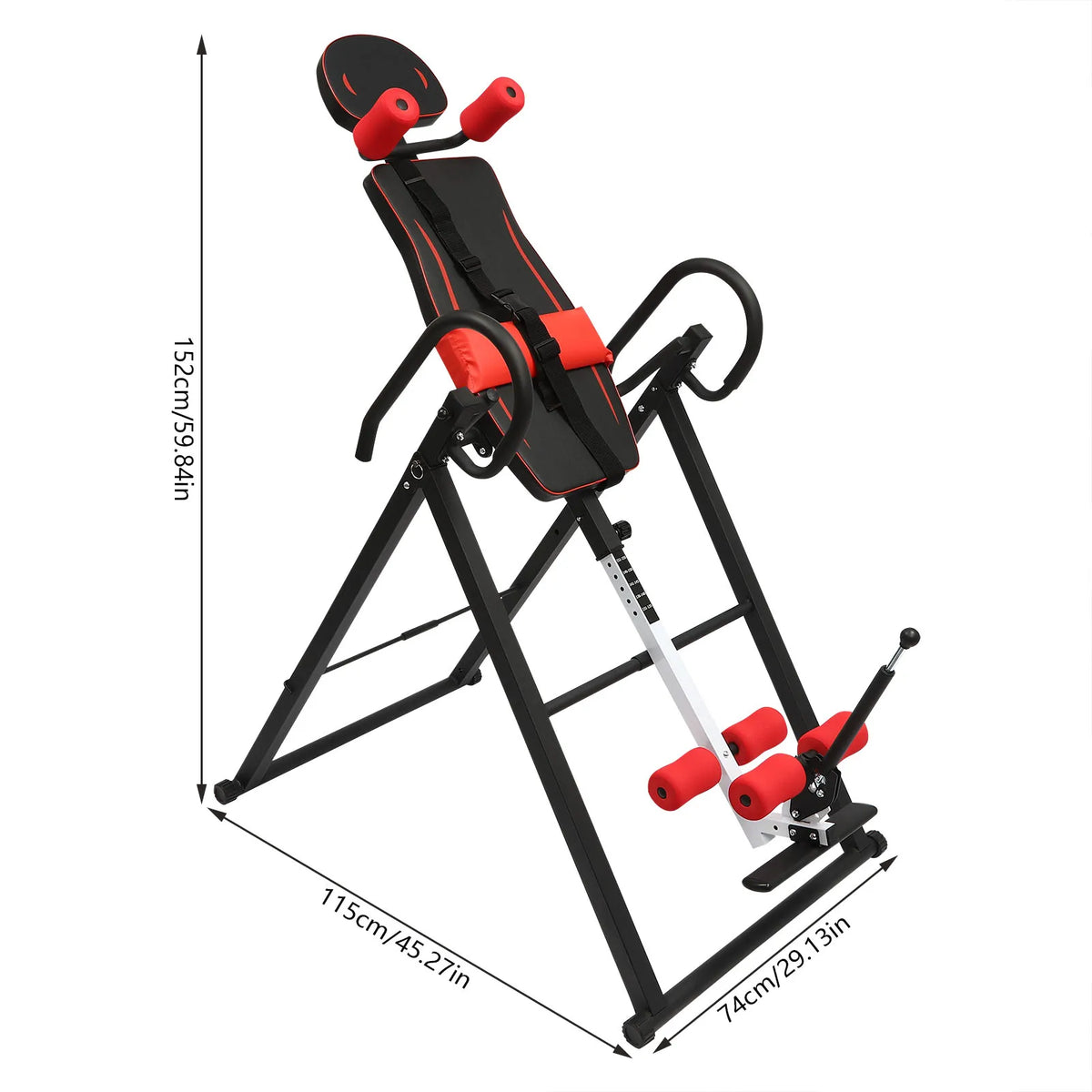 Adjustable Inversion Table For Home Back Pain Relief Therapy