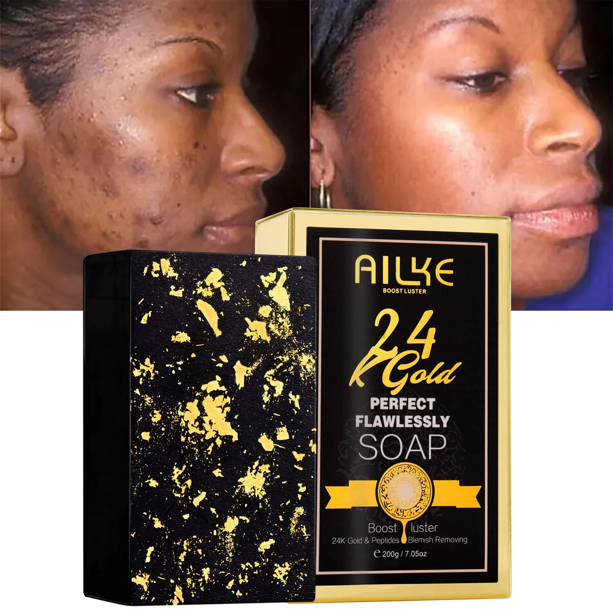 Ailke Brightening Skin Care Set With Vitamin C Moisturizer