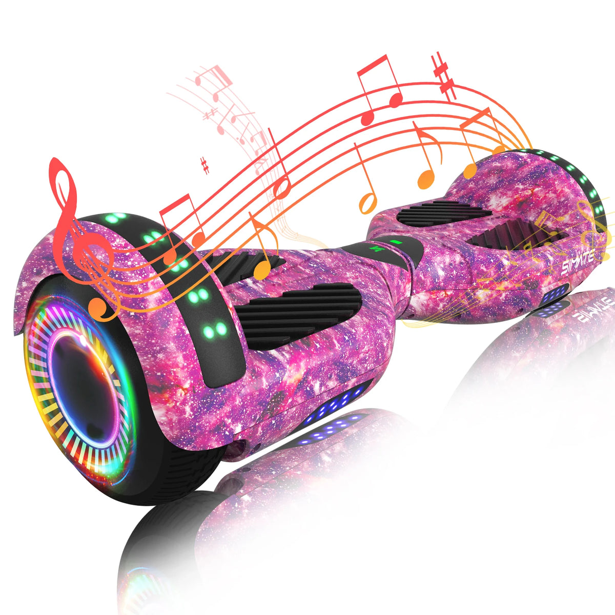 Self Balancing Bluetooth Hoverboard With App Control And LED Lights