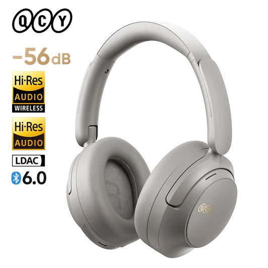 QCY H3S Wireless Over-Ear Headphones Hi-Res LDAC Spatial Sound ANC