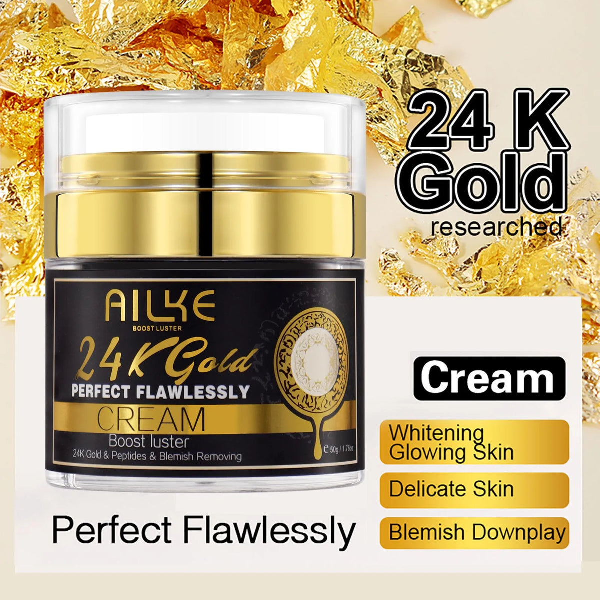 Ailke Brightening Skin Care Set With Vitamin C Moisturizer