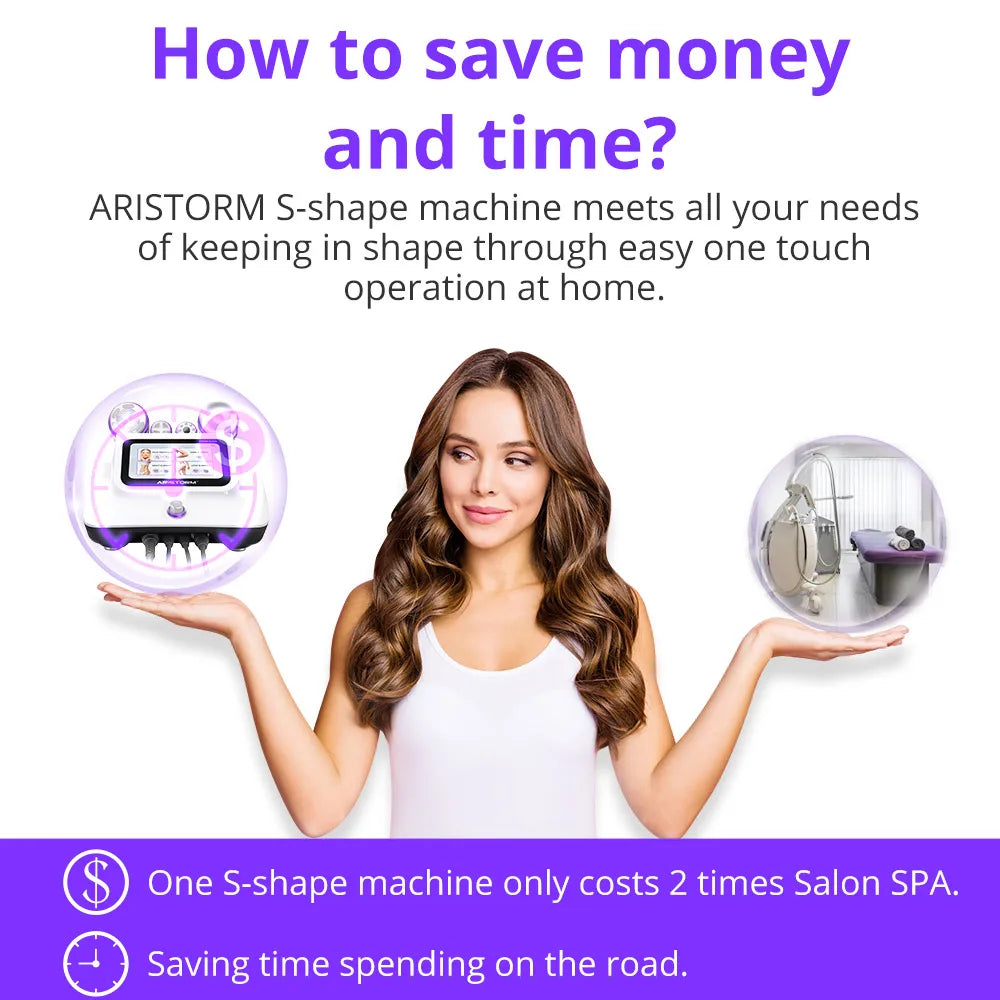 30K Ultrasonic Cavitation RF Face Lifting Body Sculpting Beauty Equipment