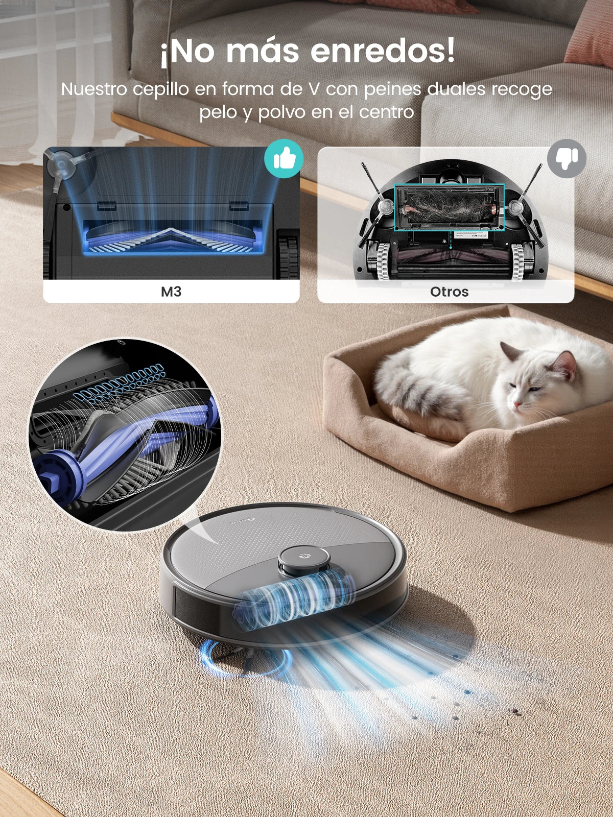 Lefant M3 Max Smart Robot Vacuum And Mop Cleaning System