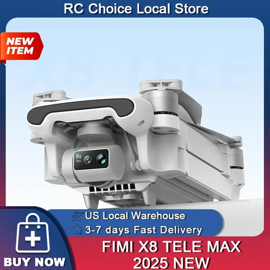 Fimi X8 Tele Max Professional Drone 4K 30x 3-Axis Gimbal