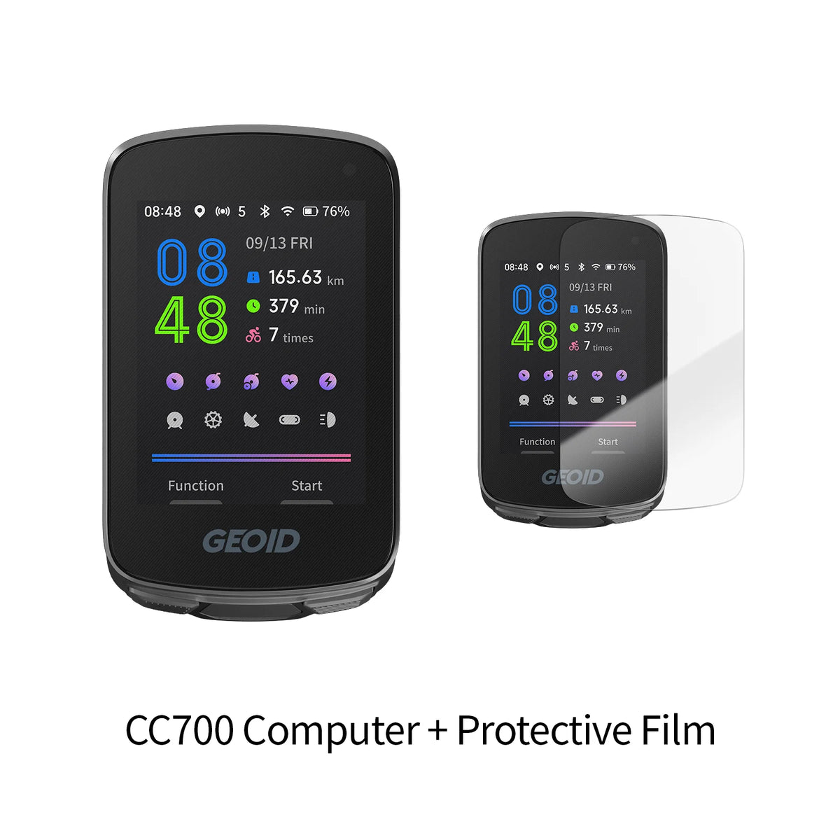 GEOID CC700 Waterproof Bicycle Computer With WiFi Navigation