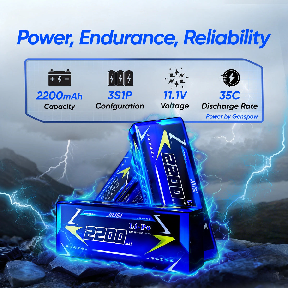 JIUSI Brushless 4WD Remote Control Off Road Racing RC Truck