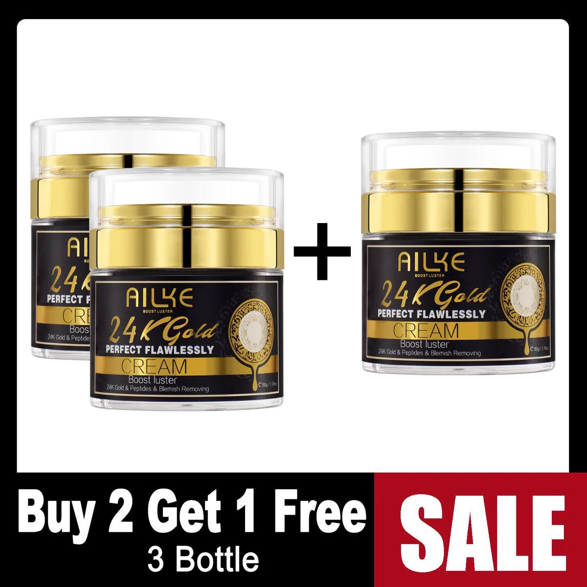 Ailke Brightening Skin Care Set With Vitamin C Moisturizer