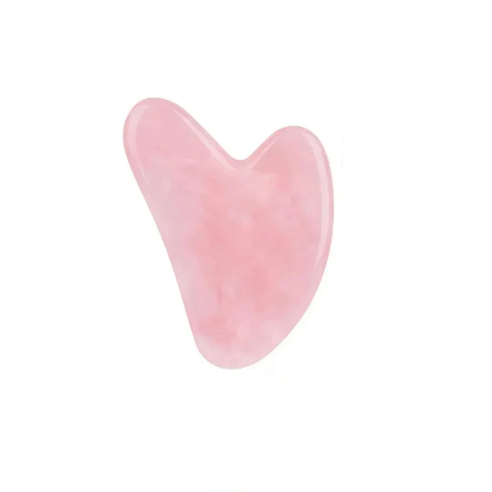 Smooth Polished Natural Jade Gua Sha Facial Massage Skincare Tool