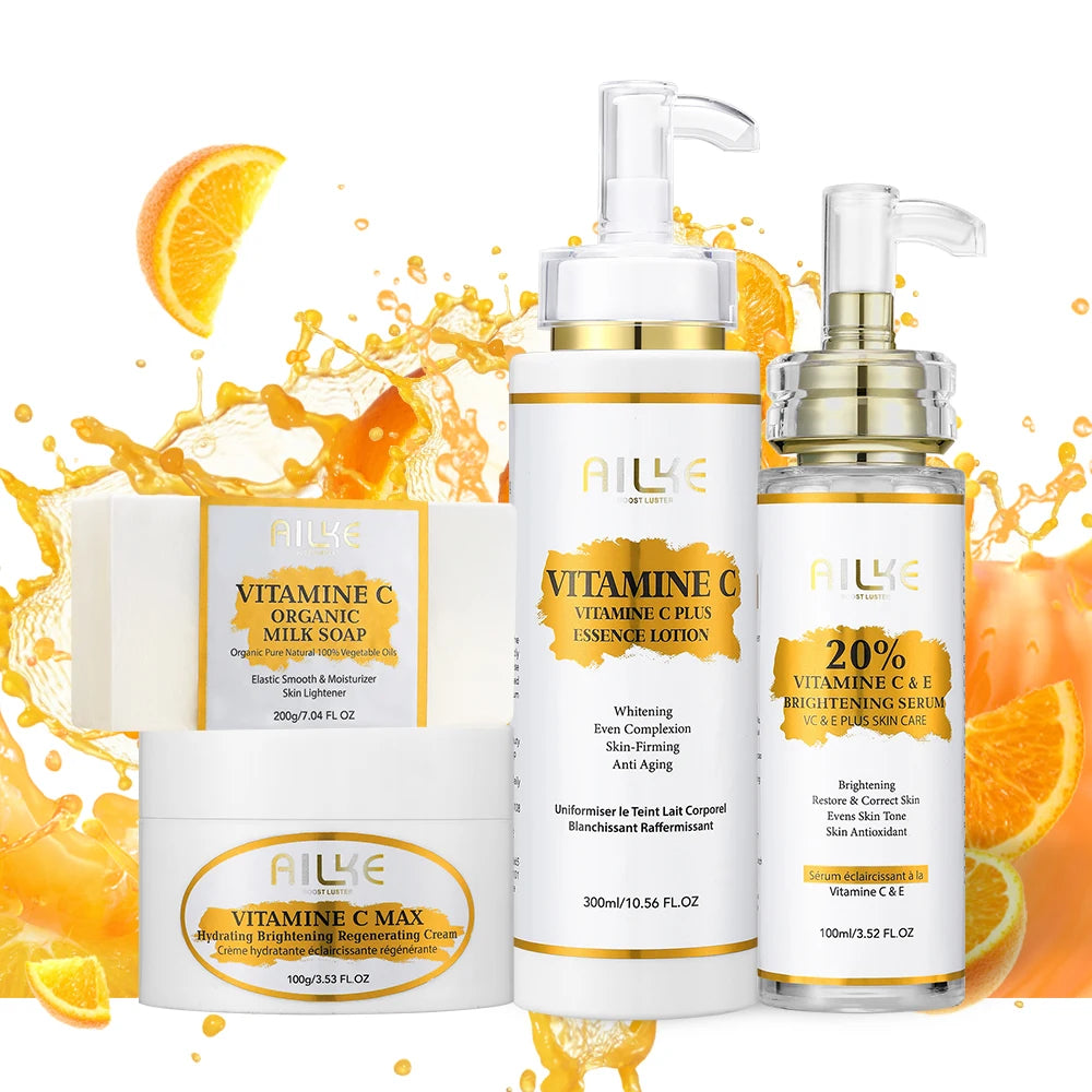 Ailke Vitamin C Body Cream for Dark Spots and Hydration