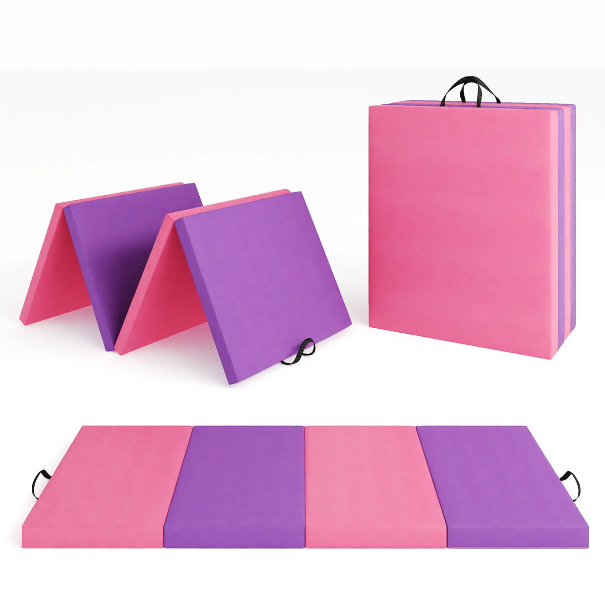 HiMISS Professional Foldable Gymnastics Exercise Mat For Home Use