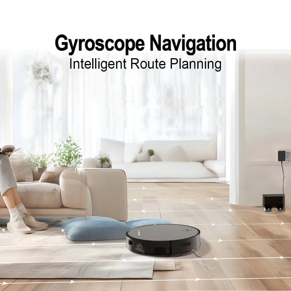 BOAIMORE Smart Mapping Robot Vacuum Cleaner With Mop