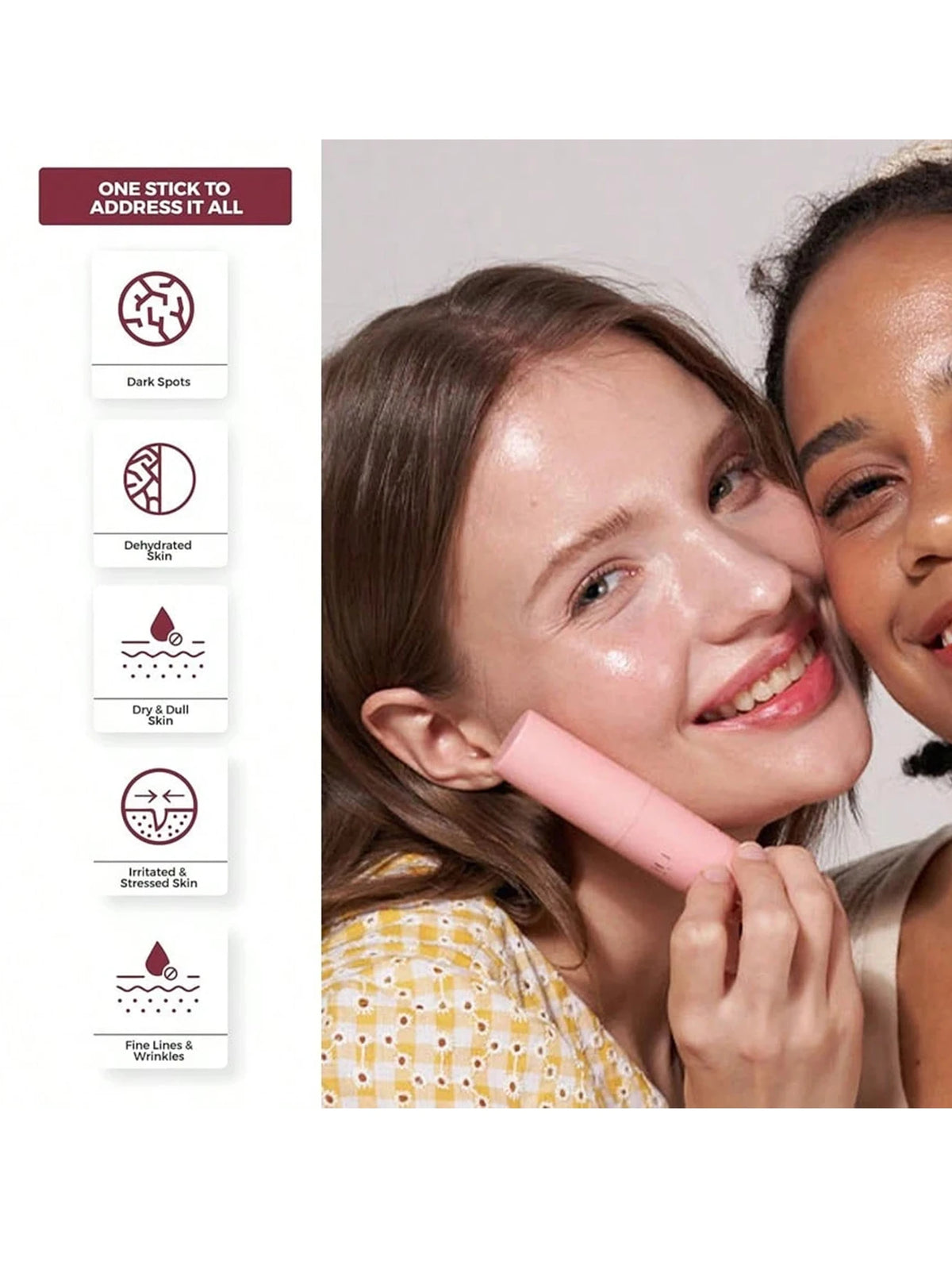 Hydrating Daily Multi Balm Stick For Face Neck And Lips