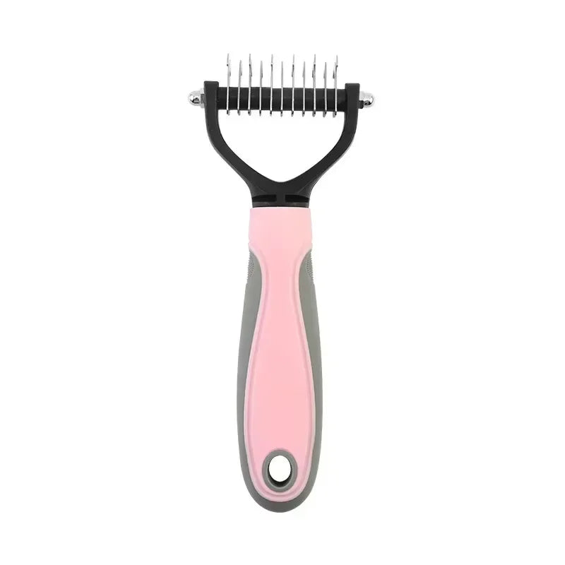 Stainless Steel Double Sided Pet Grooming Brush Comb