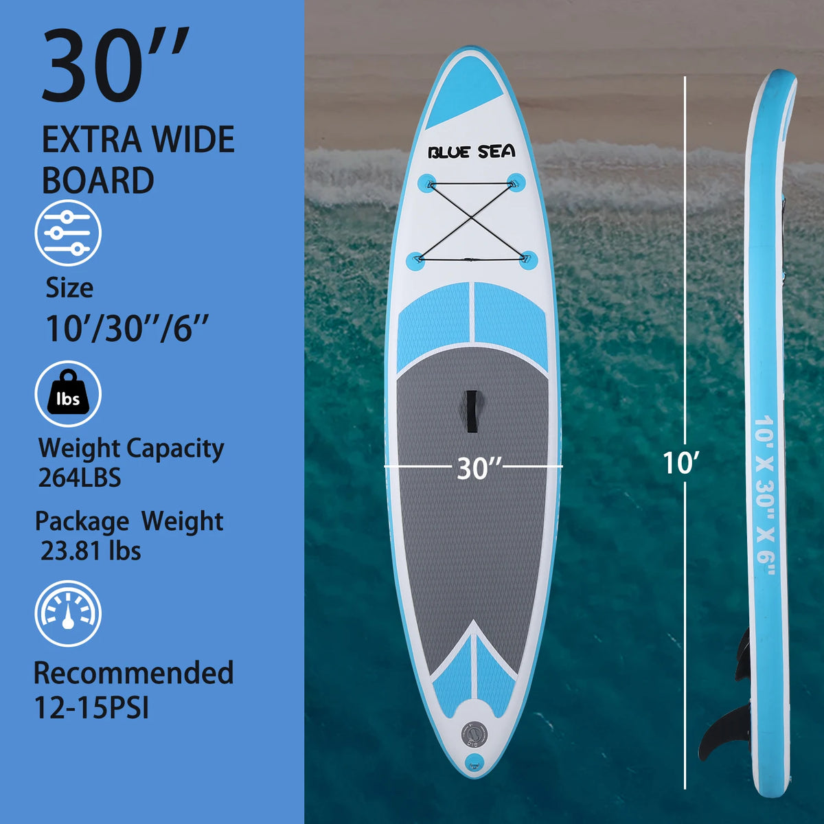 HHSJZWCY Inflatable Stand Up Paddle Board With Accessories