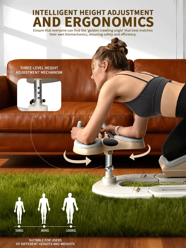 Detachable Spinal Twist Back Stretch Trainer For Waist Workout