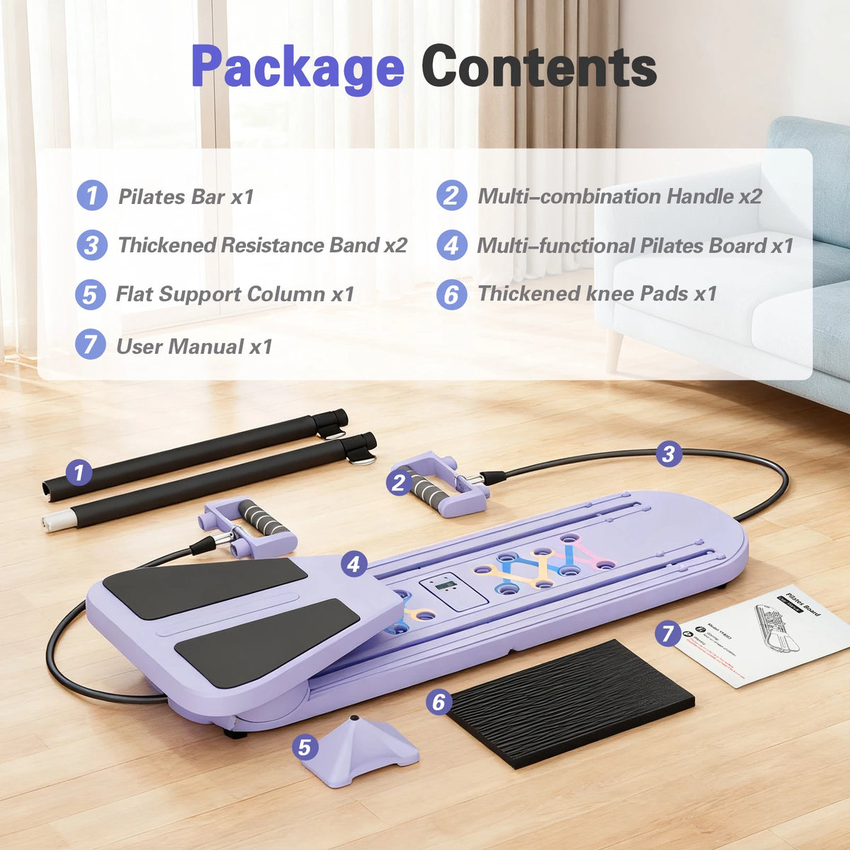 15 In 1 Multifunction Pilates Abdominal Training Board