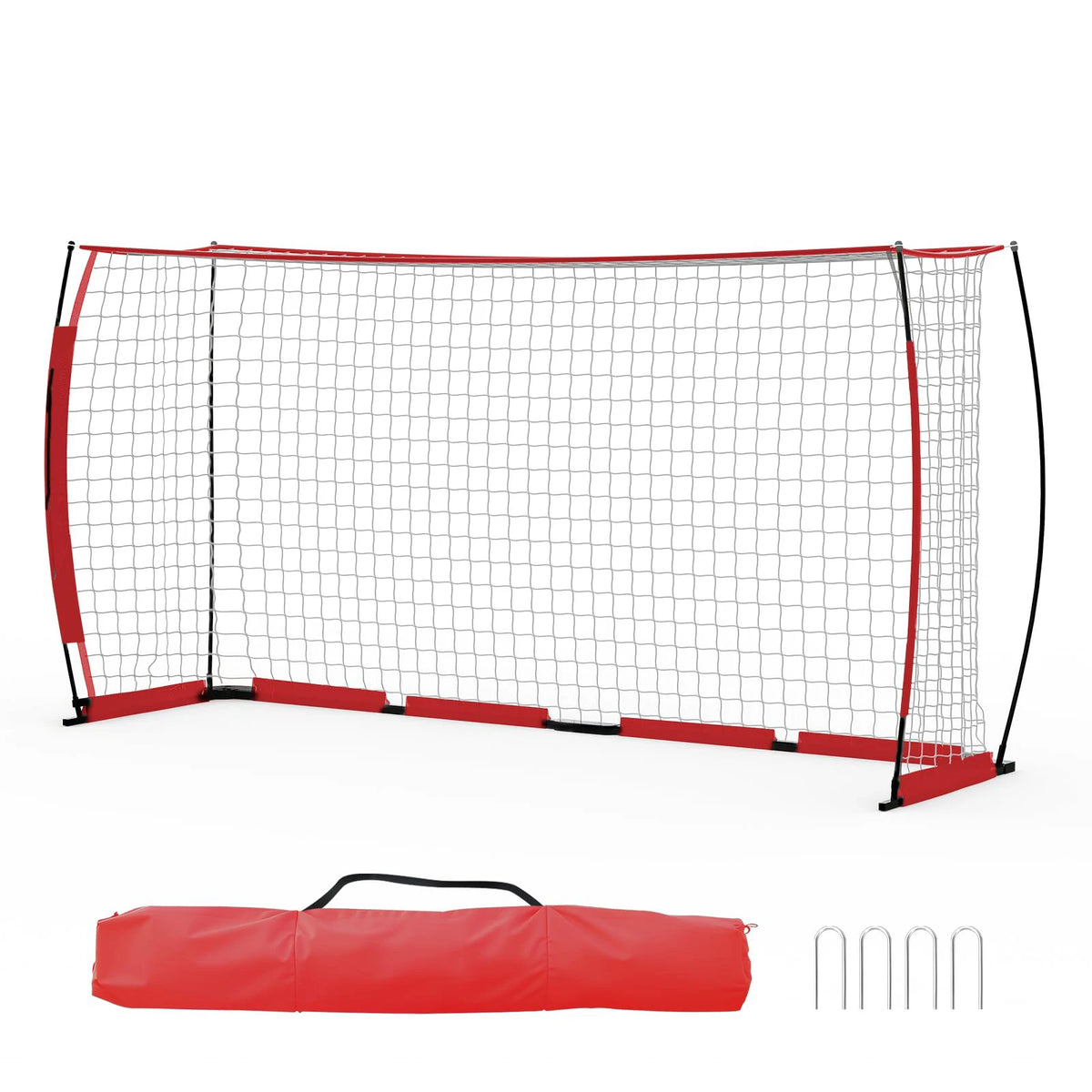HiMISS Heavy Duty Foldable Soccer Goal For Backyard Training