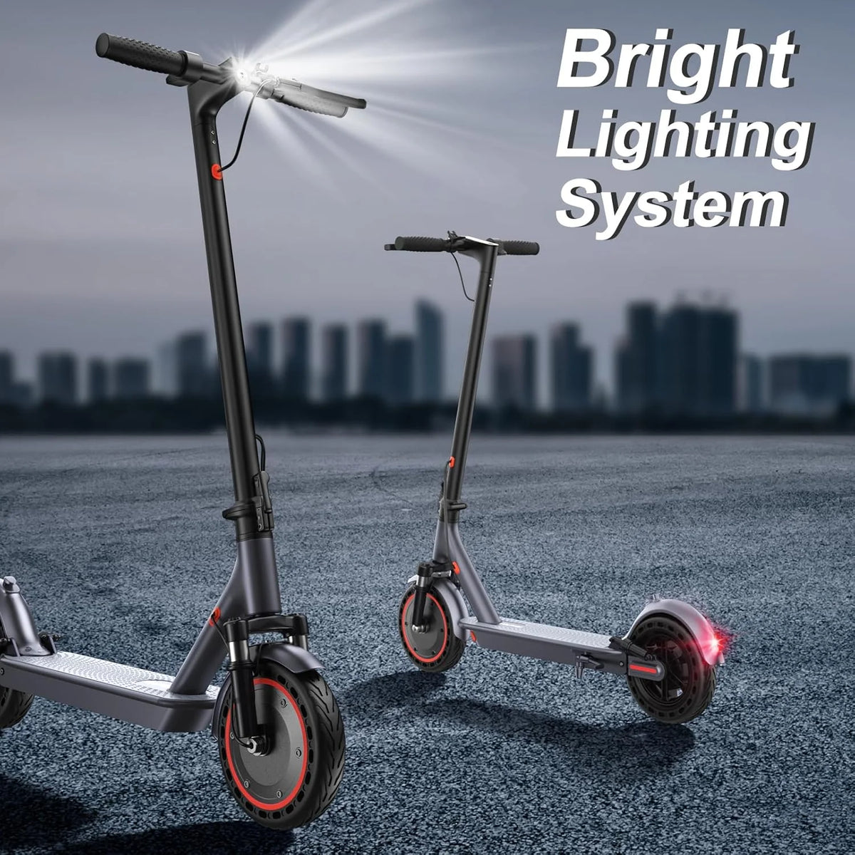 Aovopro 500W Foldable Electric Scooter For Adults With App Control