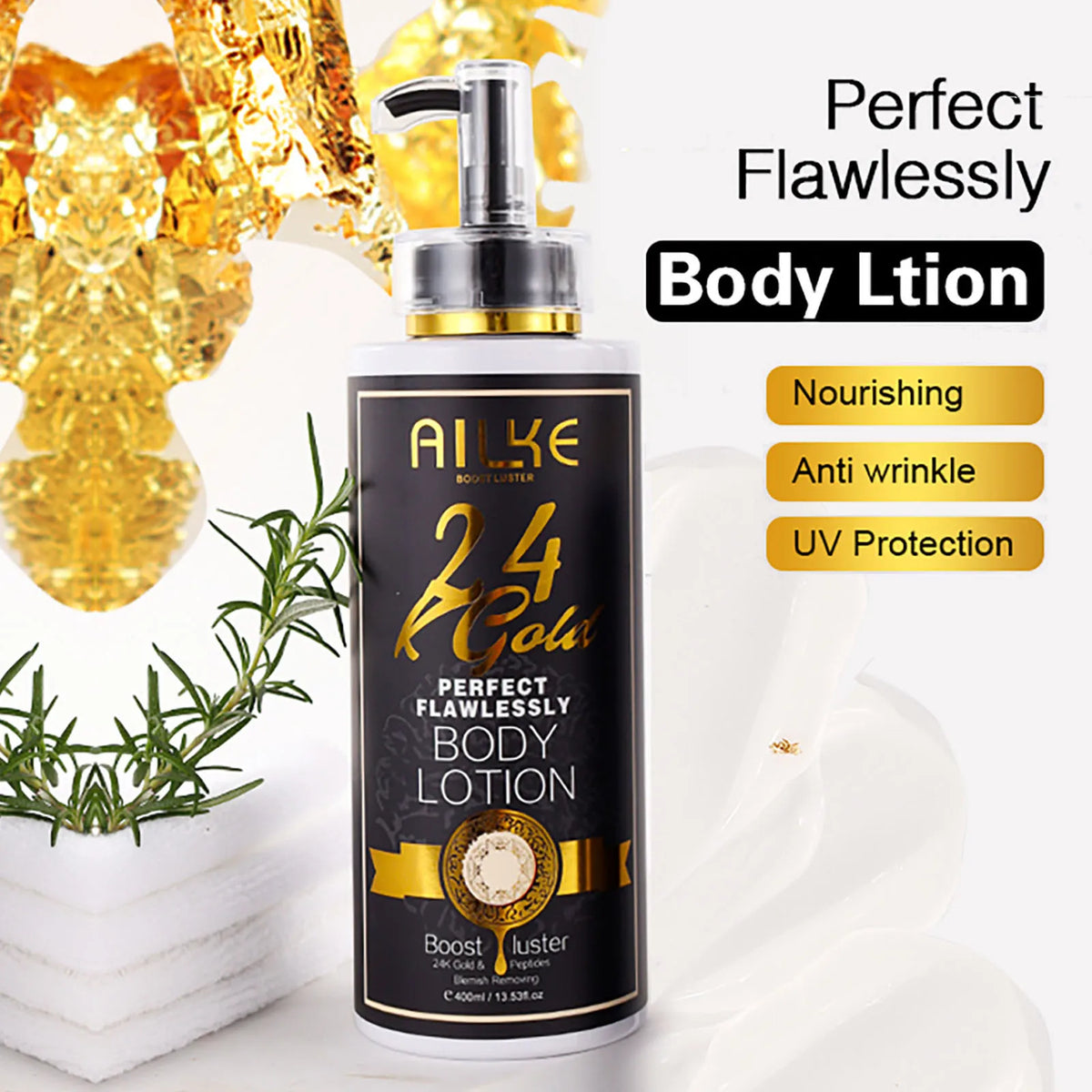 Ailke Brightening Skin Care Set With Vitamin C Moisturizer