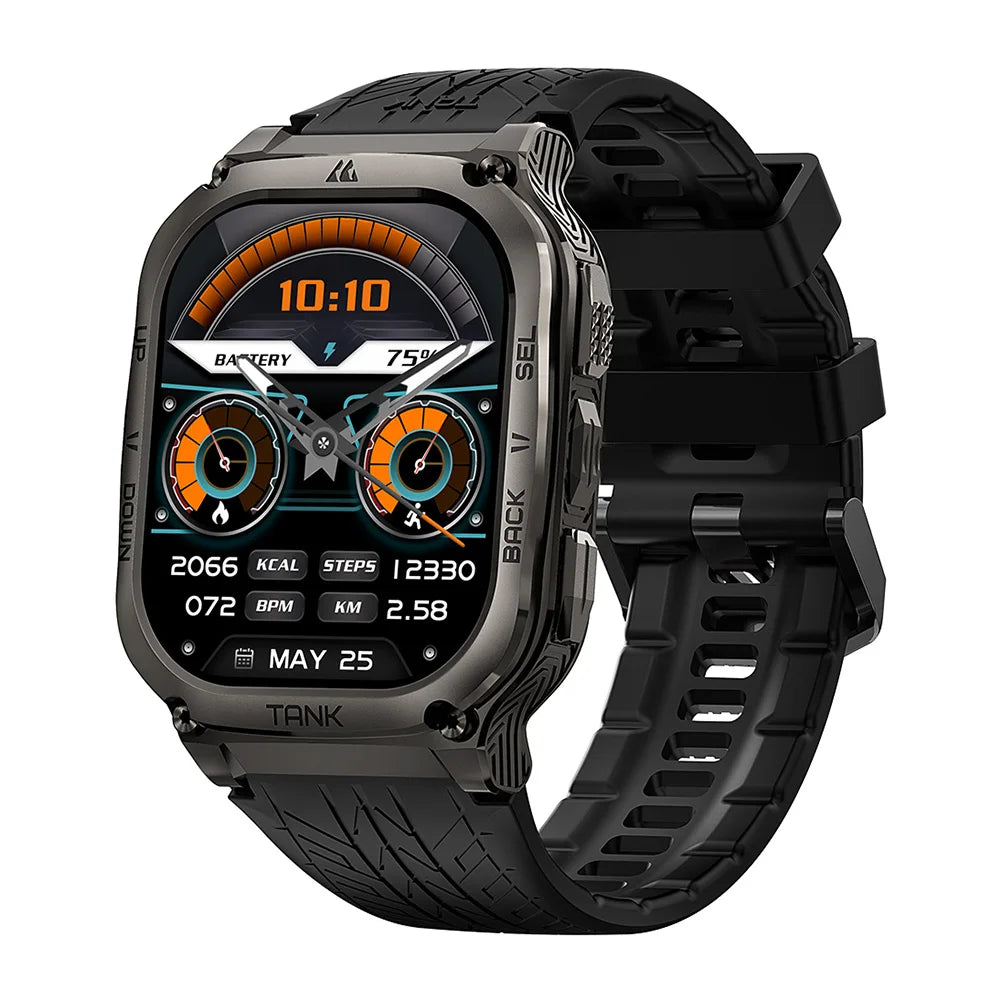 Kospet Tank M3 Smartwatch With Amoled Screen And Fitness Tracking