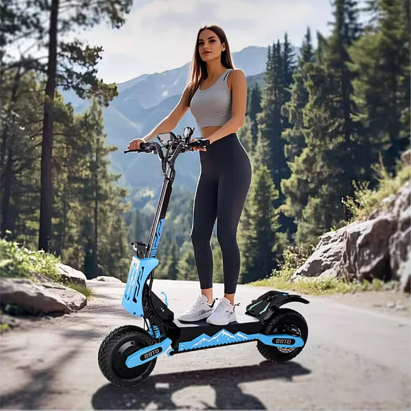 Arwibon Dual Motor Folding Electric Scooter For Adults