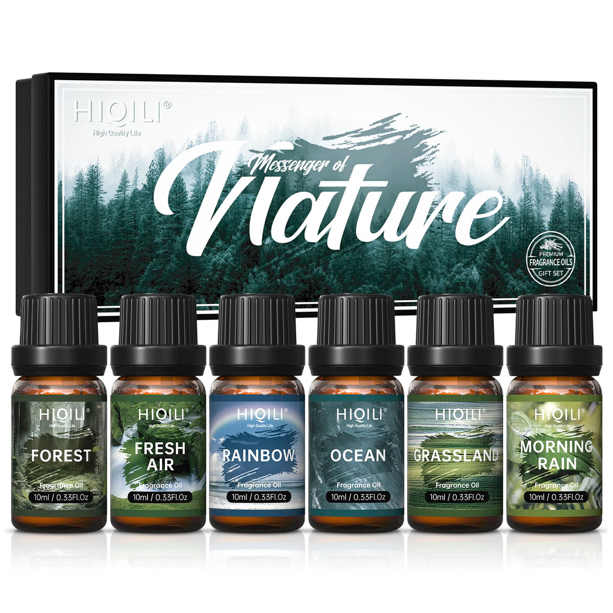 HIQILI Premium Fragrance Oil Set For Aromatherapy And Home Use