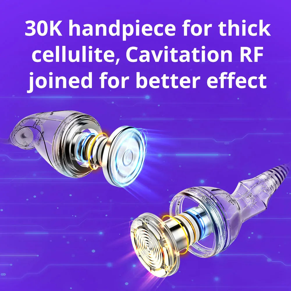 30K Ultrasonic Cavitation RF Face Lifting Body Sculpting Beauty Equipment