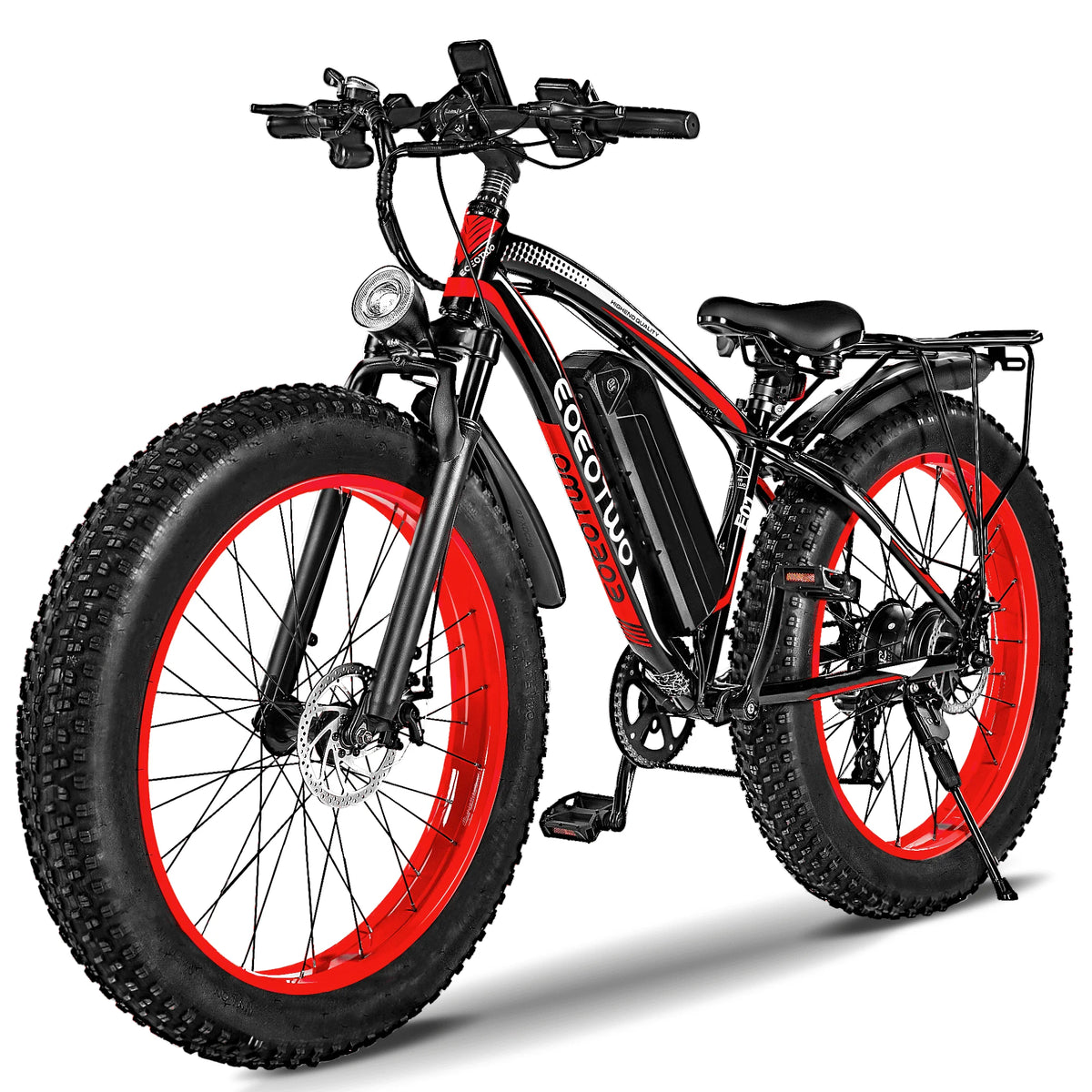 EOEOTWO Adult Fat Tire Electric Bike With 1000 Watt Motor