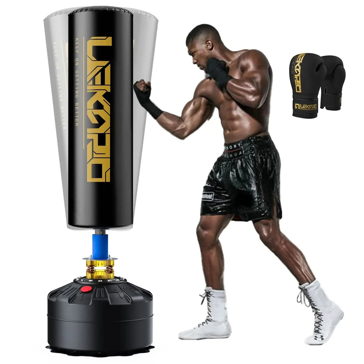 Standing Boxing Tower Punching Bag For Muay Thai Training