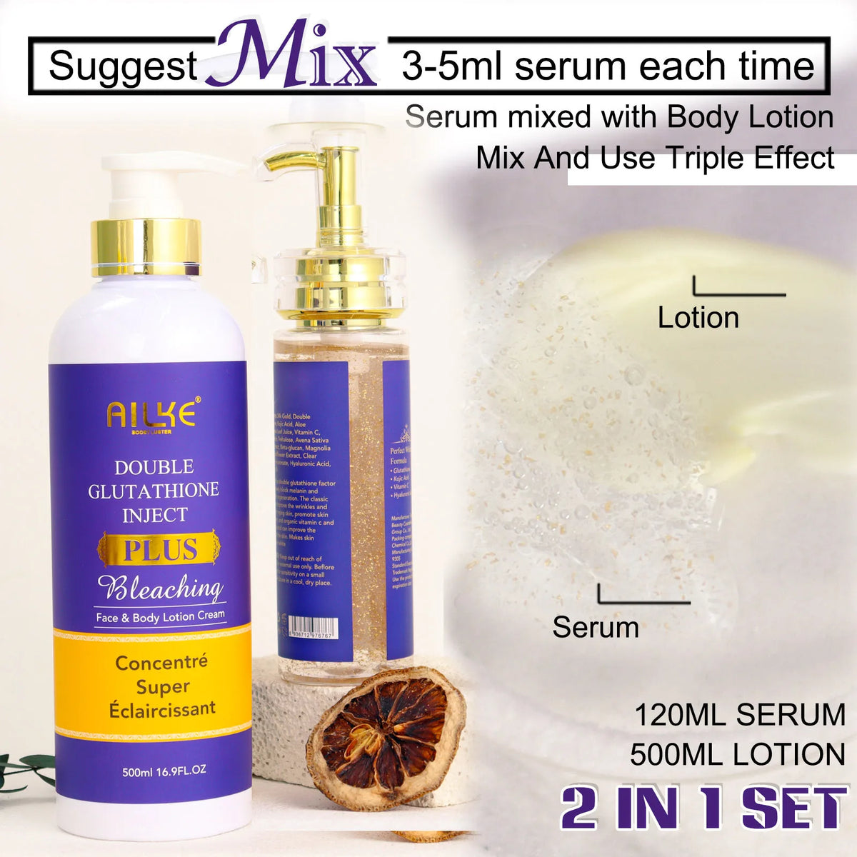Ailke Skin Lightening Cream Dark Spot Corrector For Face Body