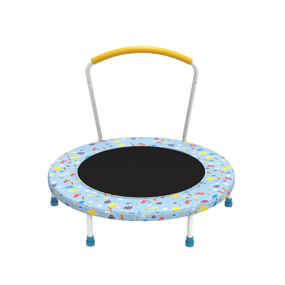 36 - inch Mini Trampoline for Kids Aged 1 - 6, Indoor & Outdoor Use, with Handle, Fun for Kids