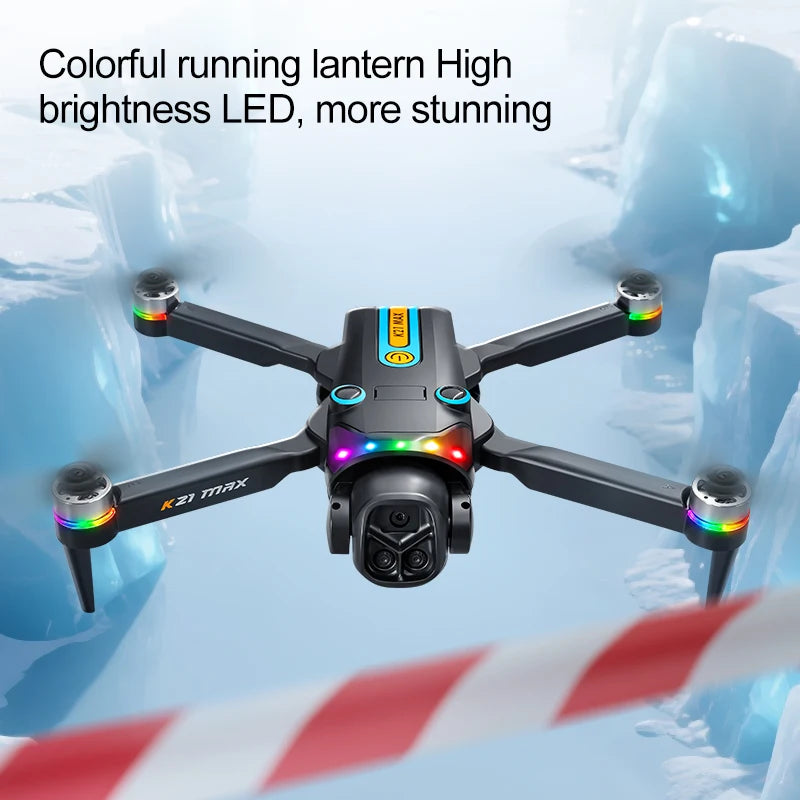 Evanovm K21Max Drone With Built In Screen And Auto Return