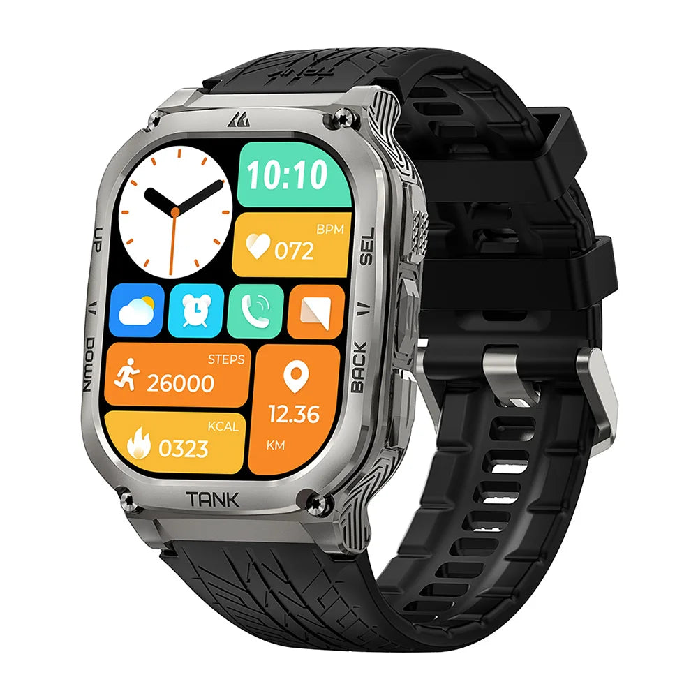 Kospet Tank M3 Smartwatch With Amoled Screen And Fitness Tracking