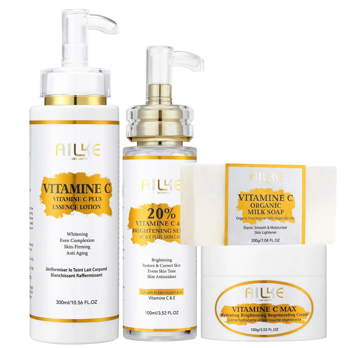 Ailke Vitamin C Body Cream for Dark Spots and Hydration